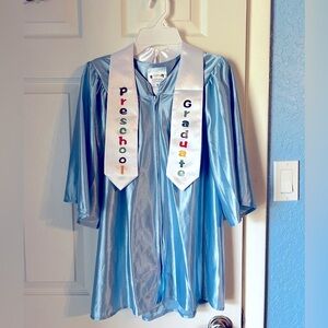 3 piece Preschool Graduate Cap and gown